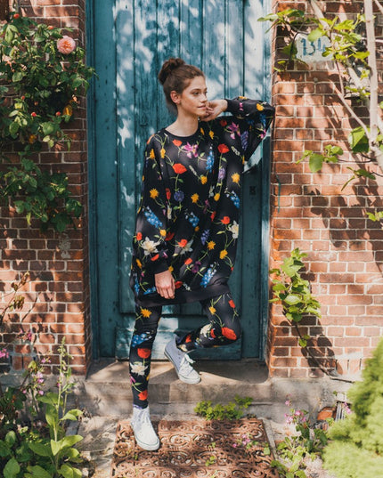 SNURK Bouquet Black Legging Dames Foto 21423