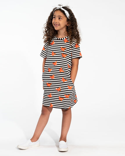 SNURK Clay Crab T-shirt Dress Kids Foto 10614