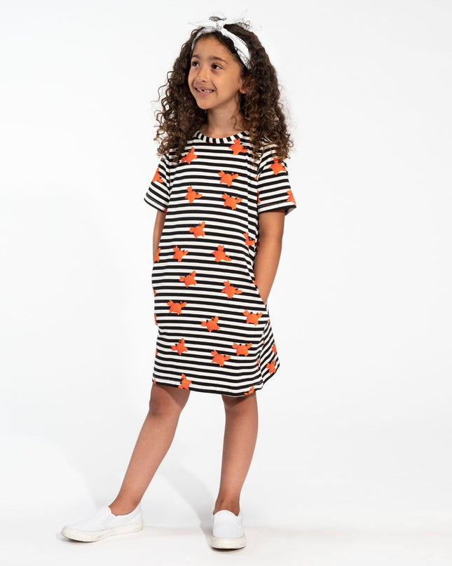 SNURK Clay Crab T-shirt Dress Kids Foto 10614