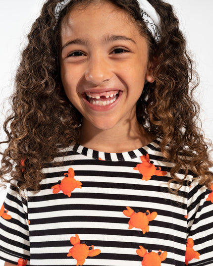 SNURK Clay Crab T-shirt Dress Kids Foto 10615