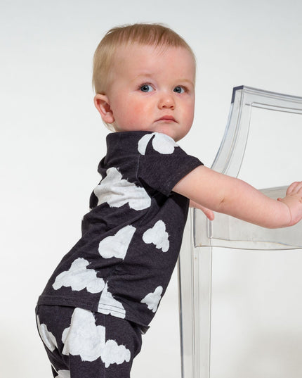 SNURK Cloud 9 Grey Black Short Baby Foto 10605