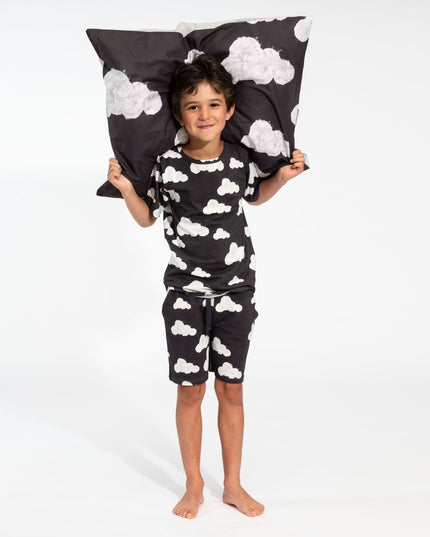 SNURK Cloud 9 Grey Black Shorts Kids Foto 10585