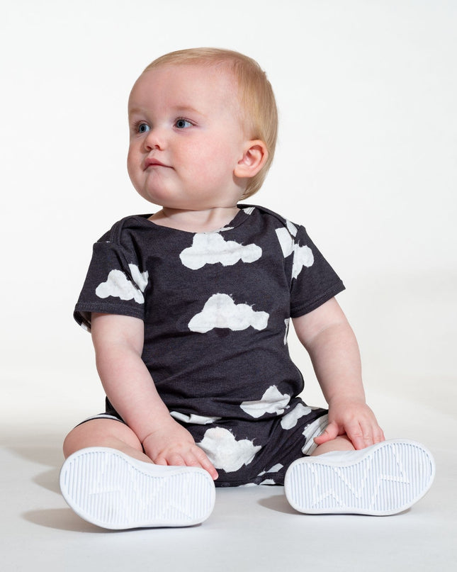 SNURK Cloud 9 Grey Black T-shirt Baby Foto 10559