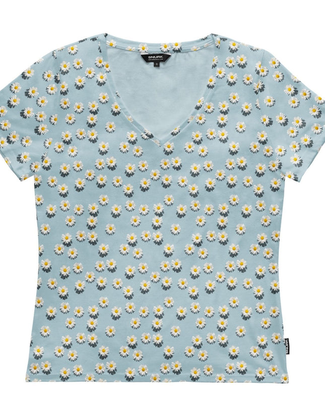 SNURK Daisy Dawn V-hals T-shirt Dames Foto 15083
