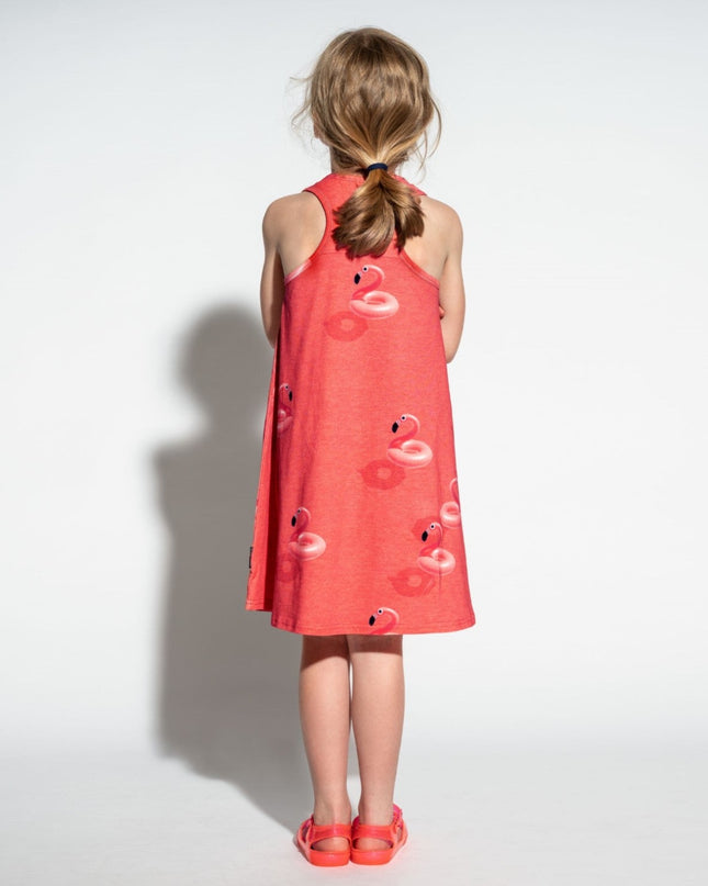 SNURK Floating Flamingo Tank Dress Kids Foto 19062