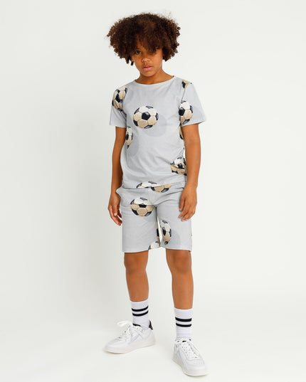 SNURK Fussball Grey Short Kids Foto 15026