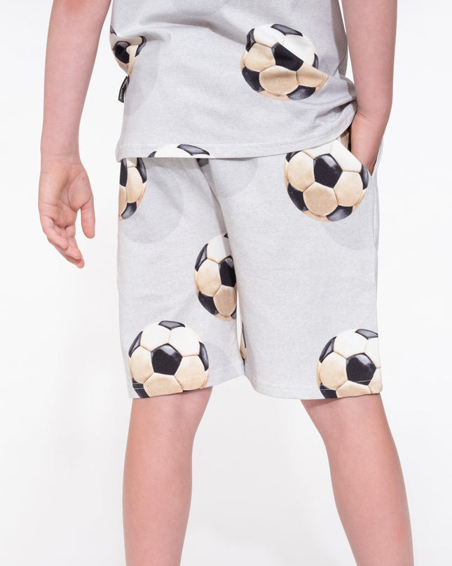 SNURK Fussball Grey Short Kids Foto 15029