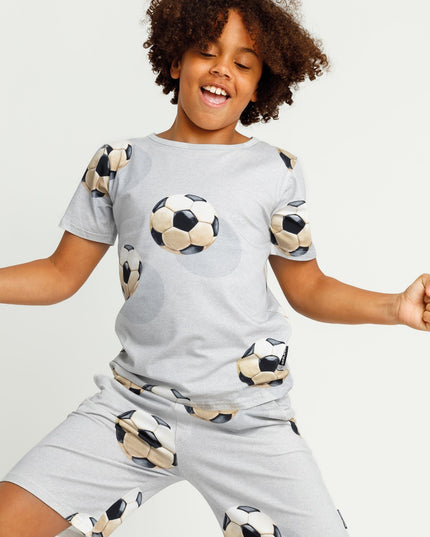 SNURK Fussball Grey Short Kids Foto 15030