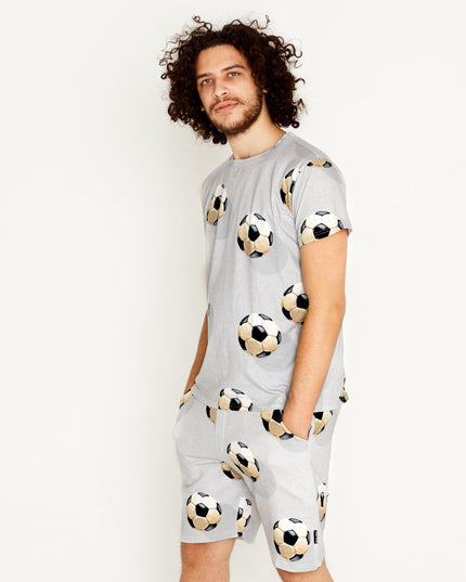 SNURK Fussball Grey Short Man Foto 15037
