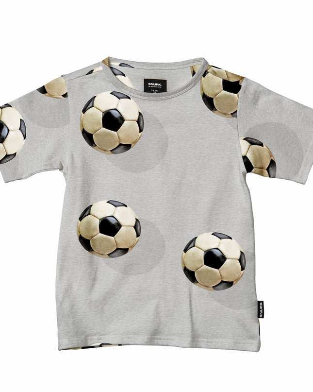 SNURK Fussball Grey T-shirt Kids Foto 14997