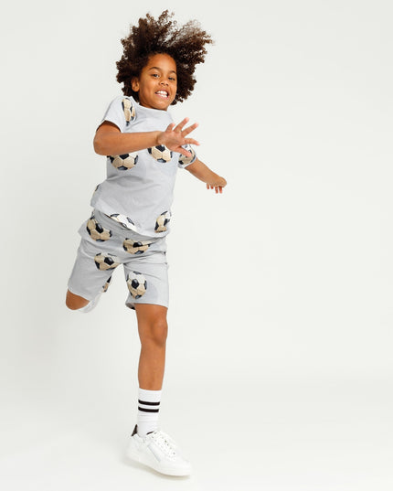 SNURK Fussball Grey T-shirt Kids Foto 15000
