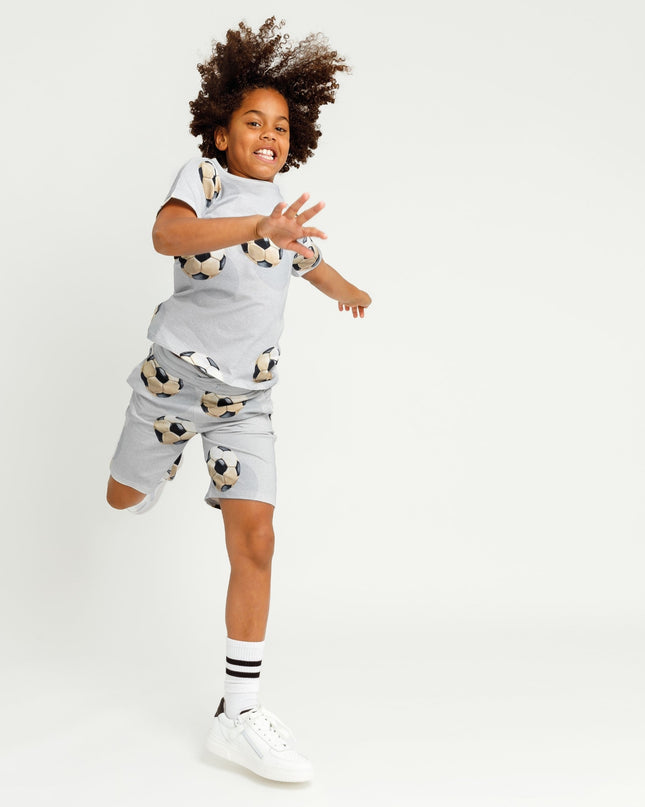 SNURK Fussball Grey T-shirt Kids Foto 15000
