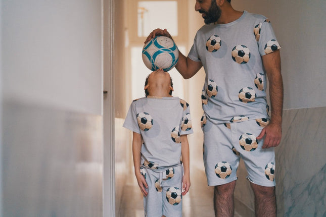 SNURK Fussball Grey T-shirt Kids Foto 15001