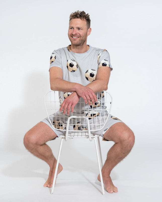 SNURK Fussball Grey T-shirt Unisex Foto 15007