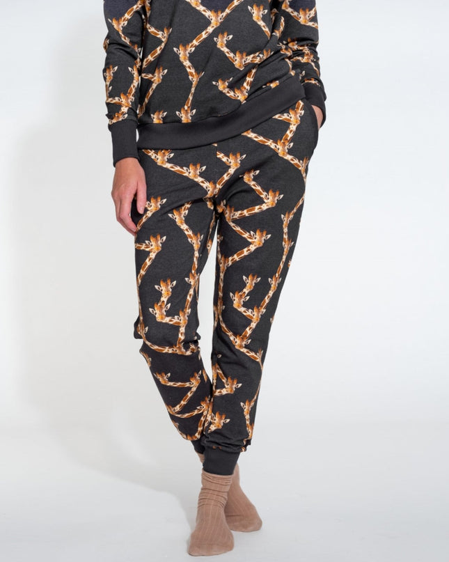 SNURK Giraffe Black Pants Dames Foto 14969