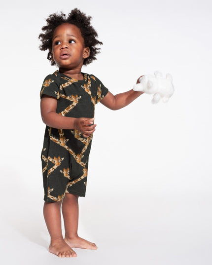 SNURK Giraffe Black Playsuit Babies Foto 14979