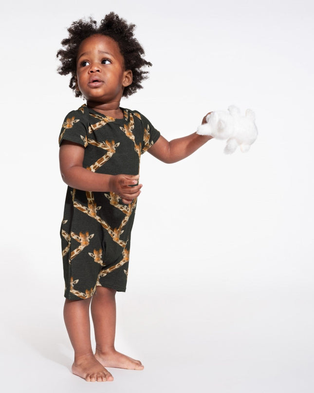 SNURK Giraffe Black Playsuit Babies Foto 14979