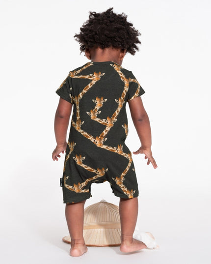 SNURK Giraffe Black Playsuit Babies Foto 14980