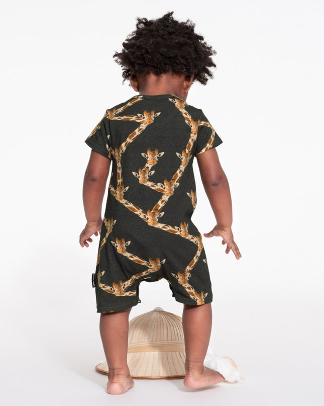 SNURK Giraffe Black Playsuit Babies Foto 14980