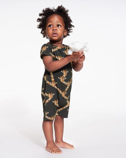 SNURK Giraffe Black Playsuit Babies Foto 14981