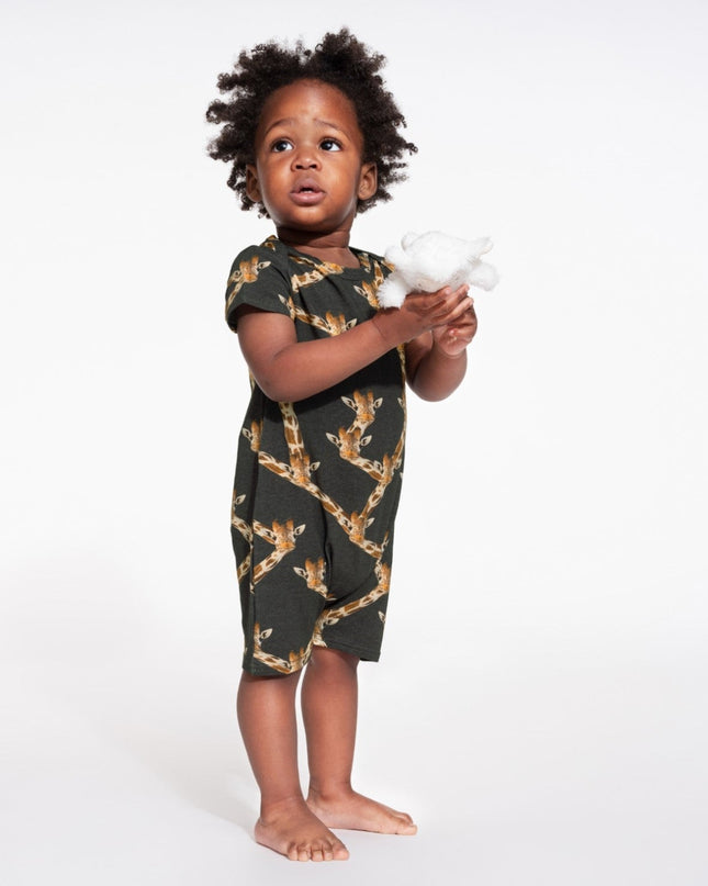 SNURK Giraffe Black Playsuit Babies Foto 14981