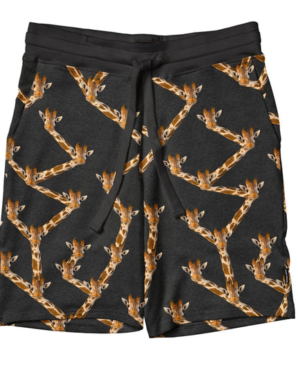 SNURK Giraffe Black Shorts Man Foto 15053