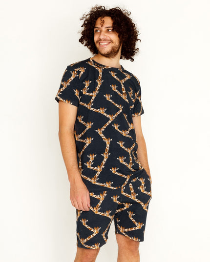 SNURK Giraffe Black Shorts Man Foto 15055