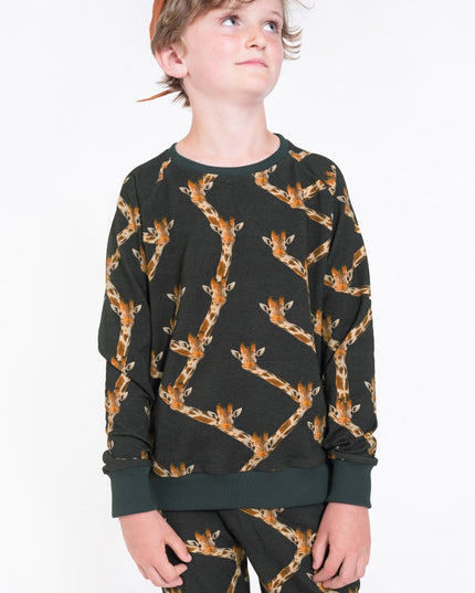 SNURK Giraffe Black Sweater Kids Foto 15011