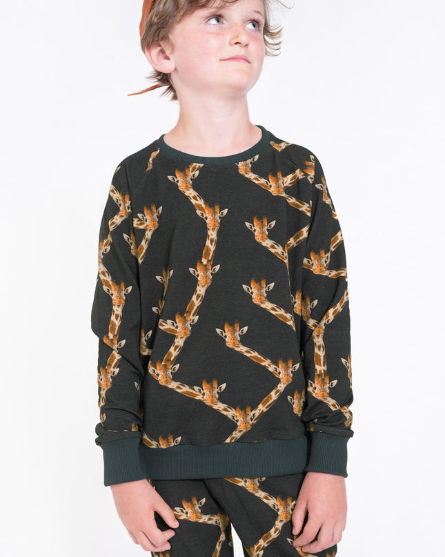 SNURK Giraffe Black Sweater Kids Foto 15011