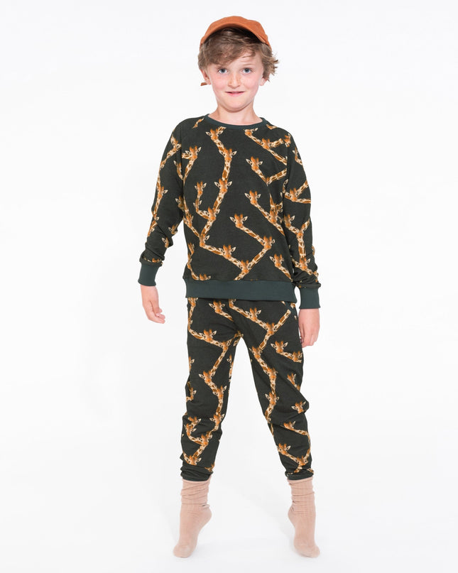 SNURK Giraffe Black Sweater Kids Foto 15013