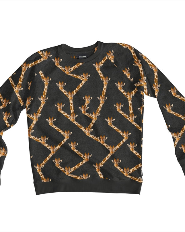 SNURK Giraffe Black Sweater Man Foto 14988