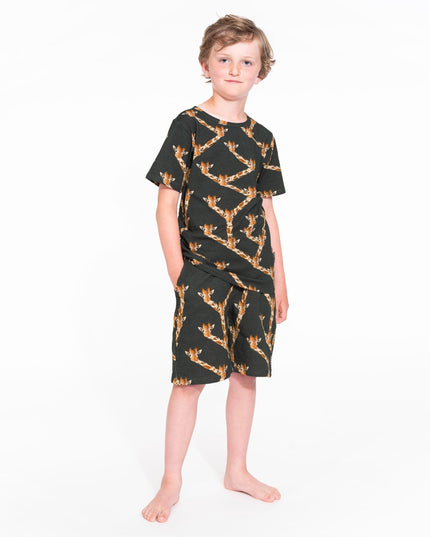 SNURK Giraffe Black T-shirt Kids Foto 14984