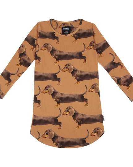 SNURK James Brown Long Sleeve Dress Kinderen Foto 21326