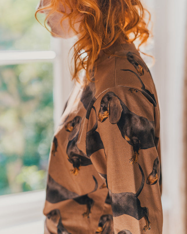 SNURK James Brown Sweater Dames Foto 21369