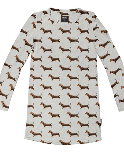 SNURK James Grey Long Sleeve Dress Kids Foto 12698