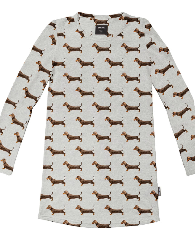 SNURK James Grey Long Sleeve Dress Kids Foto 12698