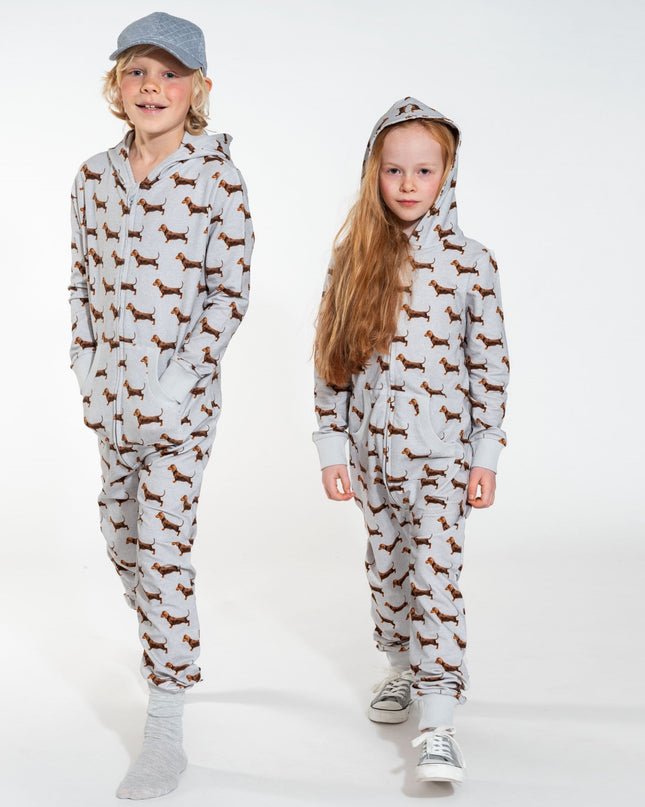 SNURK James Grey Onesie Kids Foto 12713