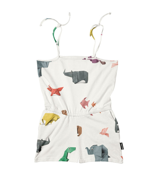 SNURK Kinder Playsuit Paper Zoo Foto 7266