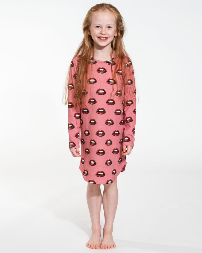 SNURK Kiss Kiss Long Sleeve Dress Kids Foto 12702