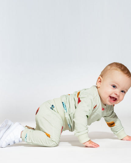 SNURK Macarons Green Sweater Babies Foto 12755