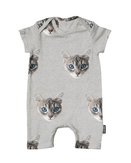 SNURK Ollie Cat Jumpsuit Baby