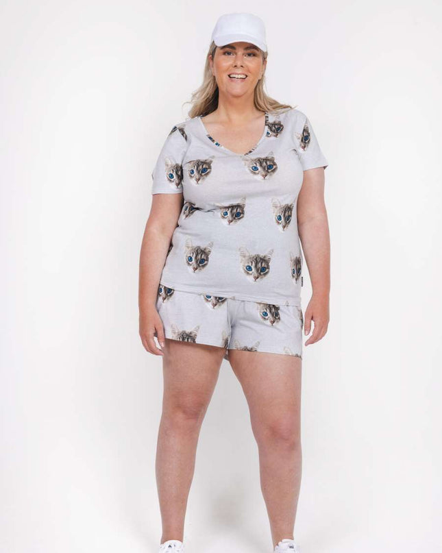 SNURK Ollie Cat Shorts Ladies