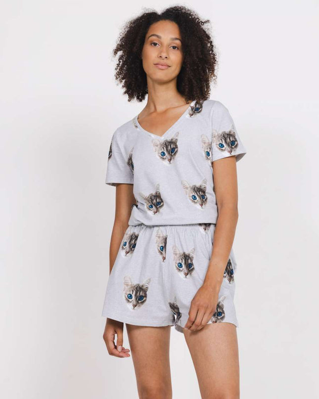 SNURK Ollie Cat Shorts Ladies