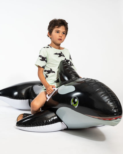 SNURK Orca Green T-shirt Kids Foto 10601