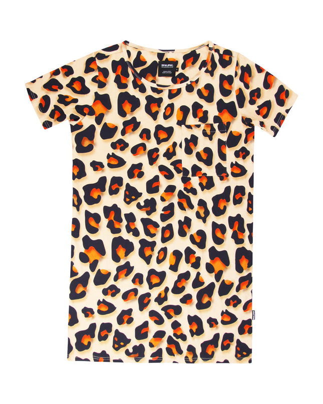SNURK Paper Panther T-shirt Dress ladies