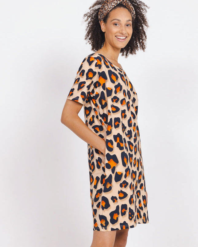 SNURK Paper Panther T-shirt Dress ladies