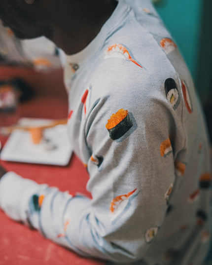 SNURK Sushi Sunday Sweater Heren Foto 21413