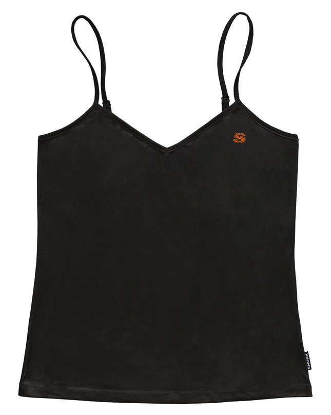 SNURK Uni Black Spaghetti Top Dames Foto 15071