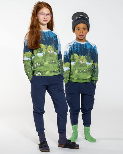 SNURK Uni Navy Broek Kinderen Foto 22966