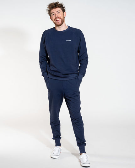 SNURK Uni Navy Sweater Heren Foto 21507